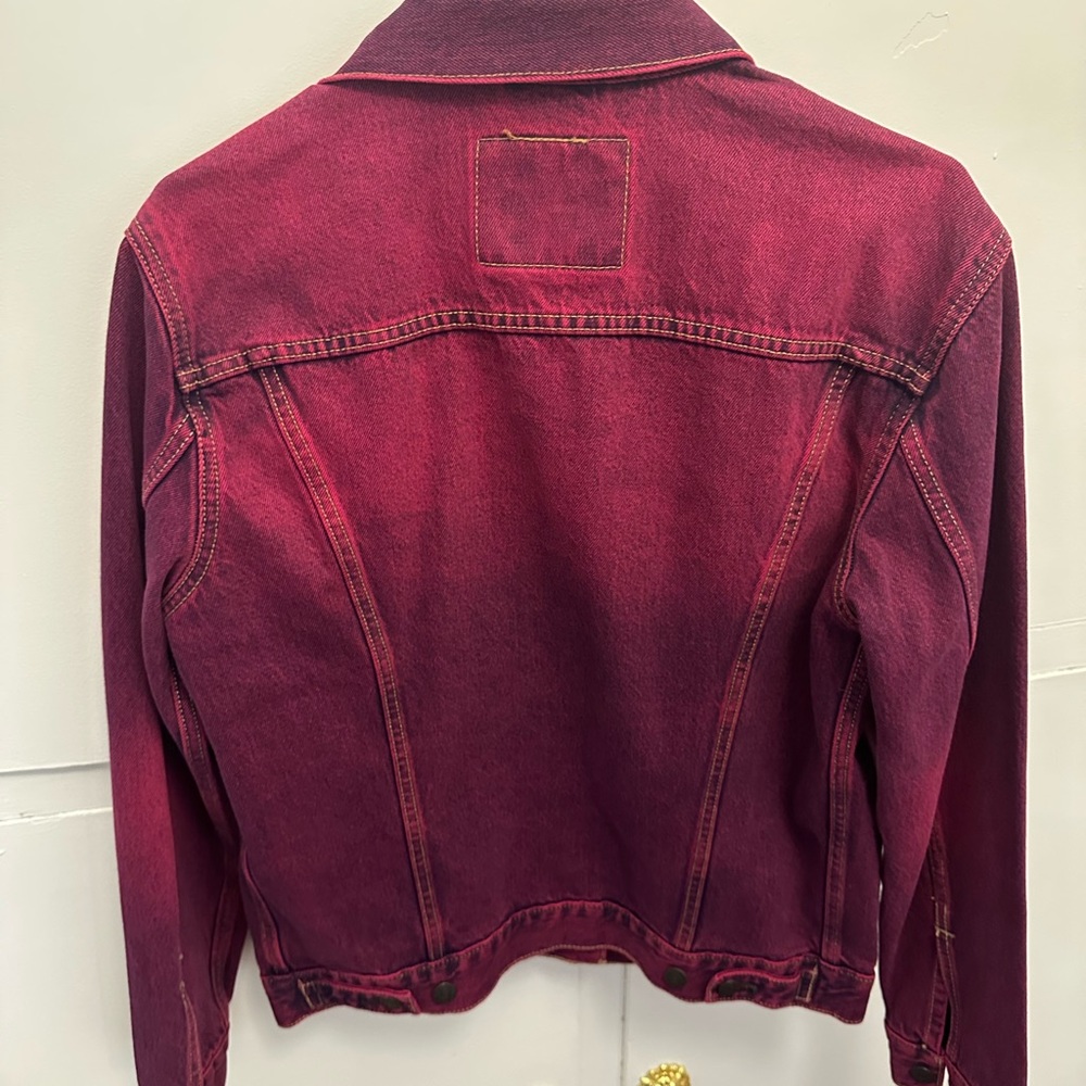 Levi’s Acid Wash Pink Denim Jacket - Picture 3 of 4